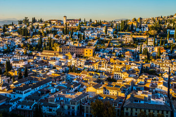 Obraz premium city view from Alhambra Palace