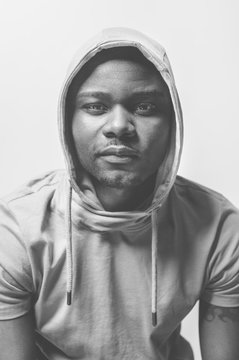 Portrait of african american young man