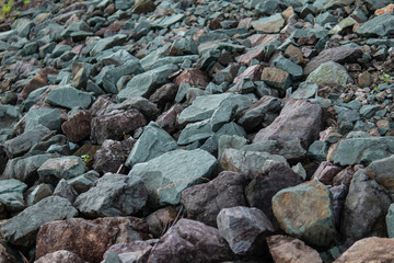 Blue rocks background