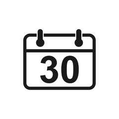 Calender vector icon. Calender symbol icon. calendar icon