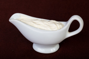 Garlic cream sauce