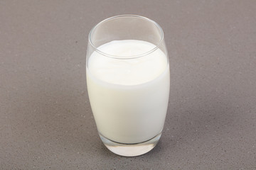 Yoghurt in the glass