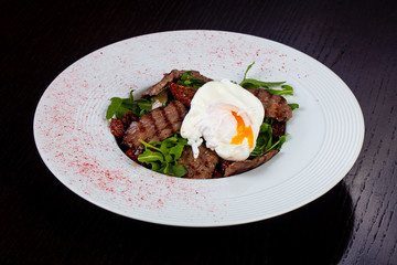 Tasty beef salad
