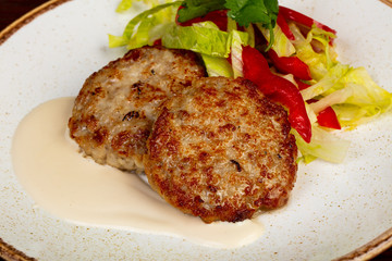 Two Chicken cutlet