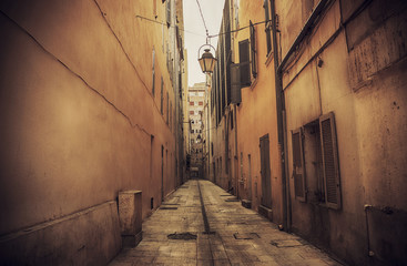 Street in Toulon, Cote dAzur