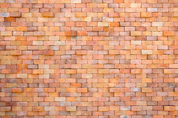 Colorful patterned brick wall for background.