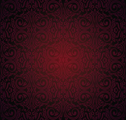 Dark red brown wallpaper vector design background