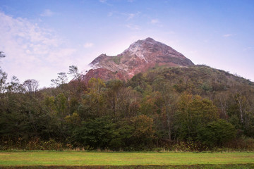 showa shinzan newly vulcano mountain one of most popular traveling destination in hokkaido japan © stockphoto mania