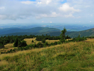landscape in the mountains