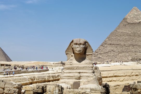 Giza pyramid complex & Great Sphinx of Giza.