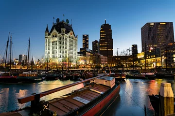 Abwaschbare Fototapete Rotterdam Der alte Hafen von Rotterdam, Holland
