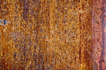 Old rusted iron background