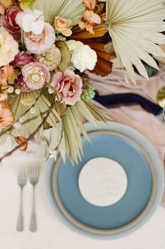 Modern Textured Wedding Details