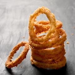 Fried onion rings