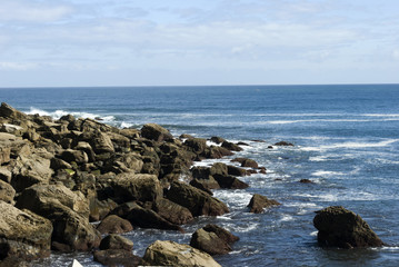 Costa rocosa en Asturias