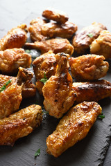 Grilled chicken wings