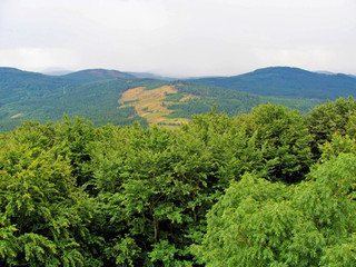 view of mountain landscape
