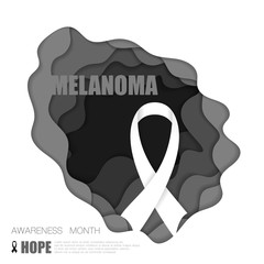 Melanoma awareness background
