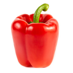 red pepper over white background high resolution