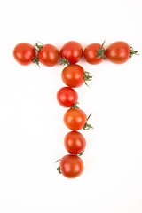 fresh tomato alphabets