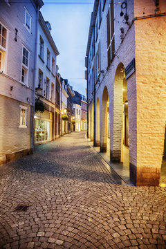 historical center in Maastricht, netherlands