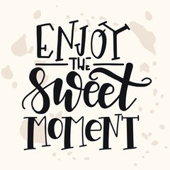 Hand drawn typography poster. Conceptual handwritten phrase Home and Family T shirt hand lettered calligraphic design. Inspirational vector