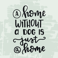 Hand drawn typography poster. Conceptual handwritten phrase Home and Family T shirt hand lettered calligraphic design. Inspirational vector