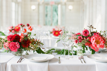 Glamorous Wedding reception