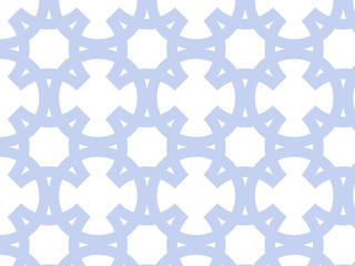 Repeating flower vector pattern