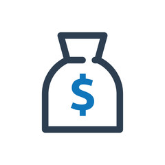 Money bag icon