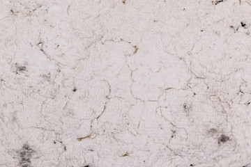 Empty sheet of recycle paper. Handmade paper background. Old paper. Recycling texture.