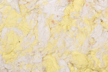 Empty sheet of recycle paper. Handmade paper background. Old paper. Recycling texture.