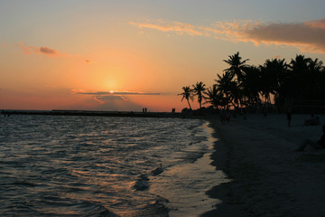 Sunset in Key West, Florida