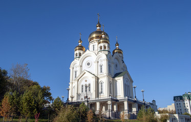 The Orthodox Church in the city of Khabarovsk