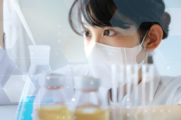 実験する研究者