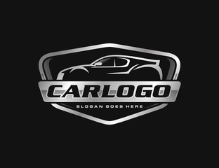 Automotive car logo template