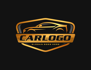 Automotive car logo template