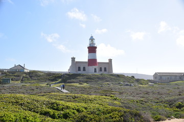 Fototapeta na wymiar Cape Agulhas lighthouse, South Africa