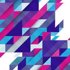 Modern diagonal abstract background. Flat vector illustration