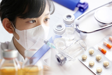 医療イメージ　診察