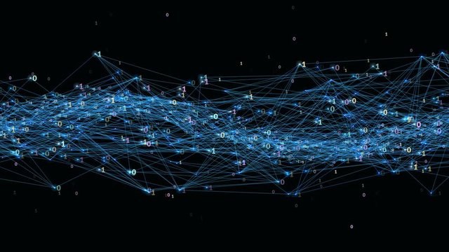 network technology flowing big data