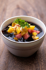 Tortoise jelly, a kind of Chinese summer medicine
