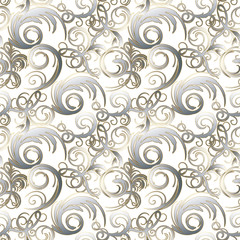 Seamless Floral Pattern. Vector illustration