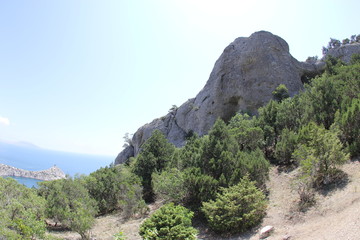 Fototapeta na wymiar Paradise Valley in Crimea