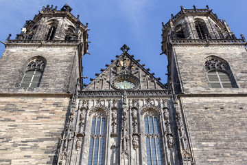 Fototapeta na wymiar Magdeburger Dom (Magdeburg Cathedral) in Saxony-Anhalt / Germany