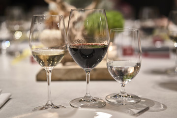 Decorated table to eat