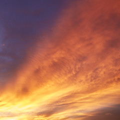 Fototapeta na wymiar Dramatic Sky and Sun Rays Background