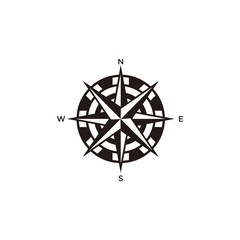 Compass icon symbol