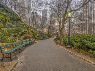 Central Park, New York City spring