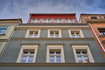 Obraz premium Facade of an old building